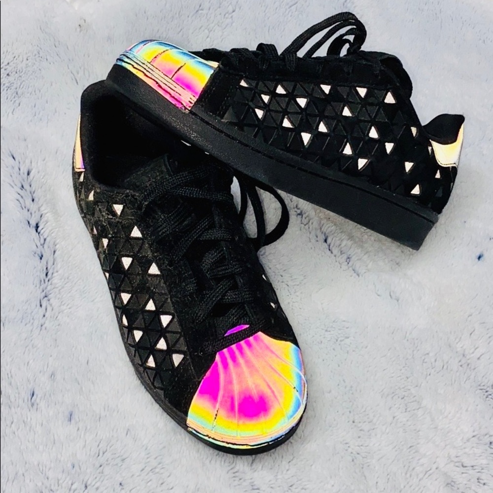 Adidas reflective sneakers